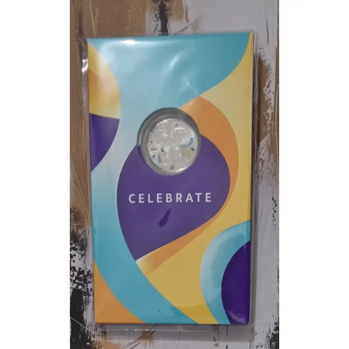 2025 Celebrations 50c Carded Coin