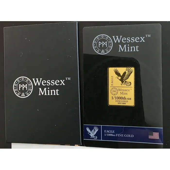 Wessex Mint 1/1000oz .999 Gold Eagle