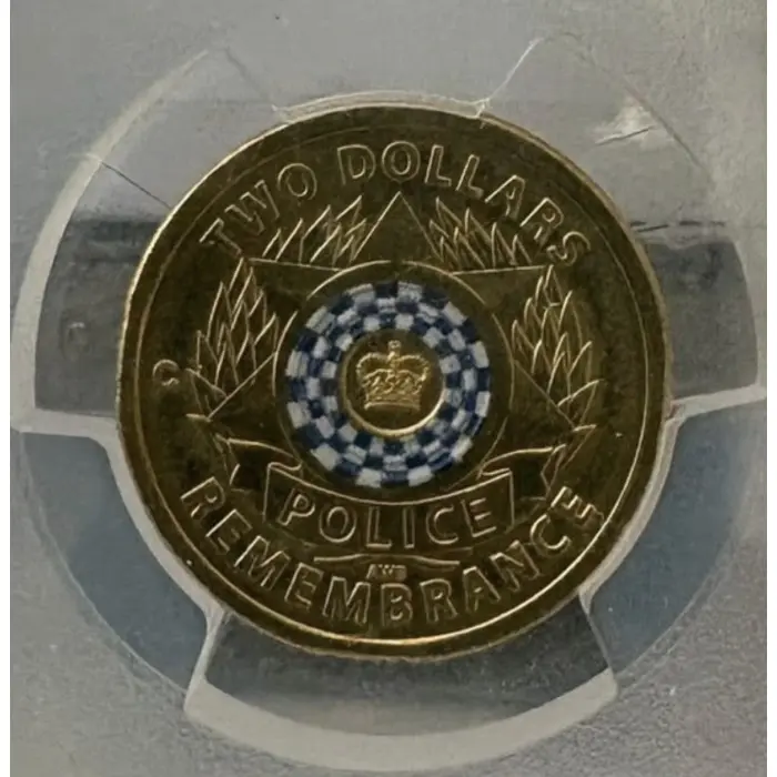 2019-C $2 MS67 Police Remembrance - C Mintmark  
