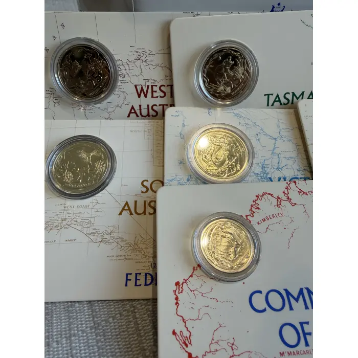 2026 125 Years Of Federation Seven Coin Collection 25c/$1
