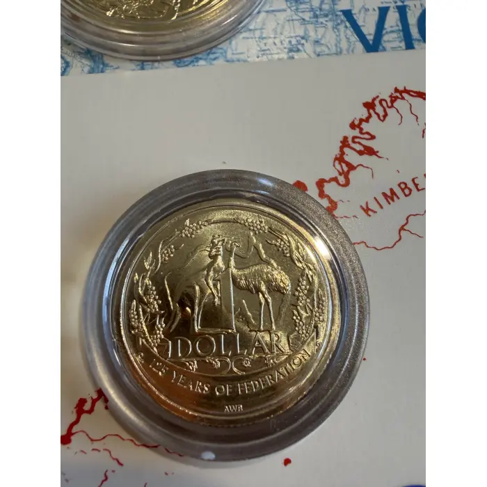 2026 125 Years Of Federation Seven Coin Collection 25c/$1