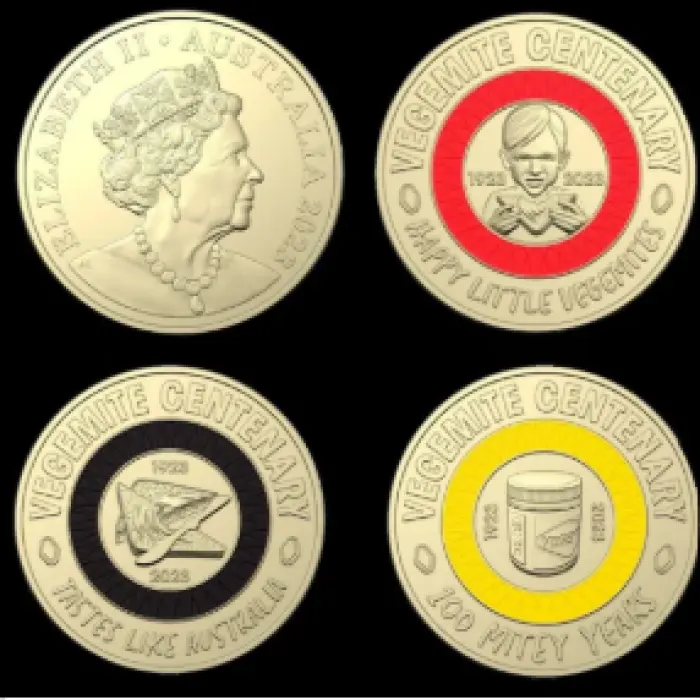 2023 Vegemite (Circulated Condition) x 3 coins
