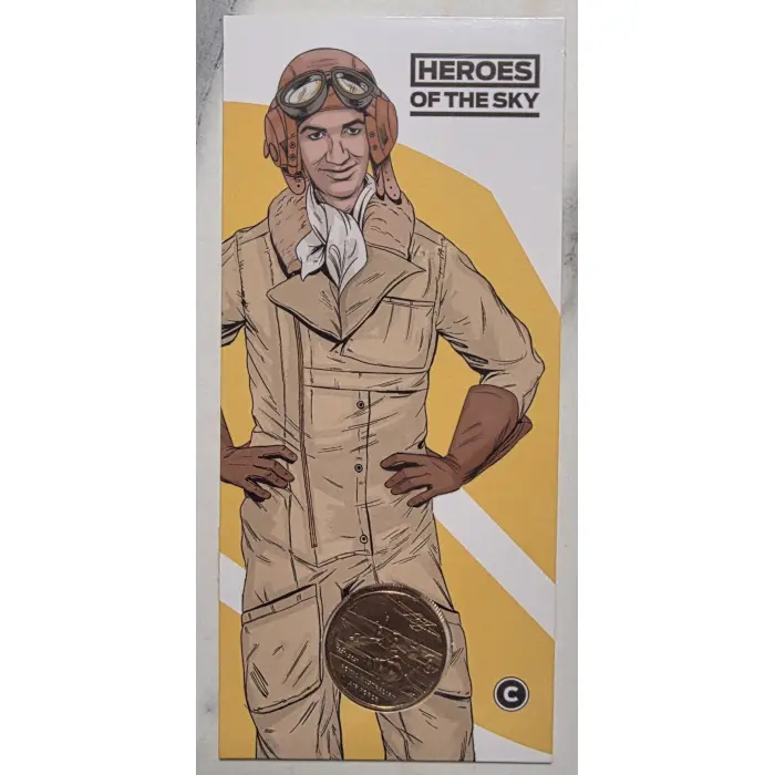 🇦🇺✈️RAAF Centenary $1 Coin on Card 🇦🇺✈️