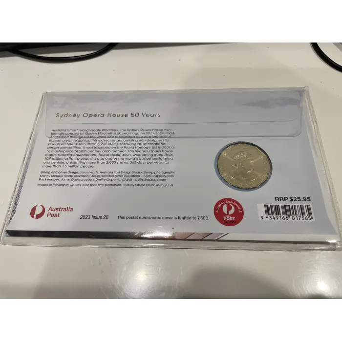 Sydney opera house pnc 2023 envelope privy