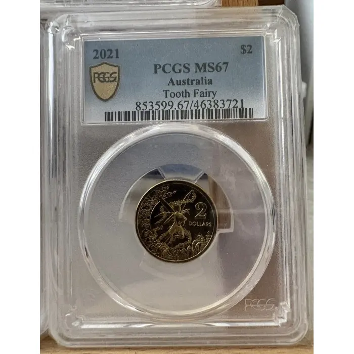 2021 $2 MS67 Tooth Fairy PCGS Coin 