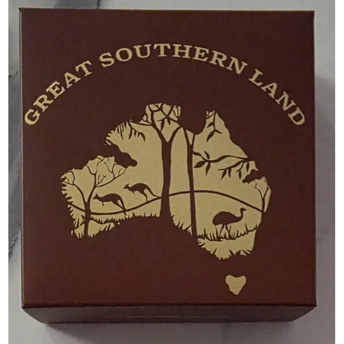 2020 $1 Great Southern Land Opal Coin 1oz Silver Proof Perth Mint COA 49/5000