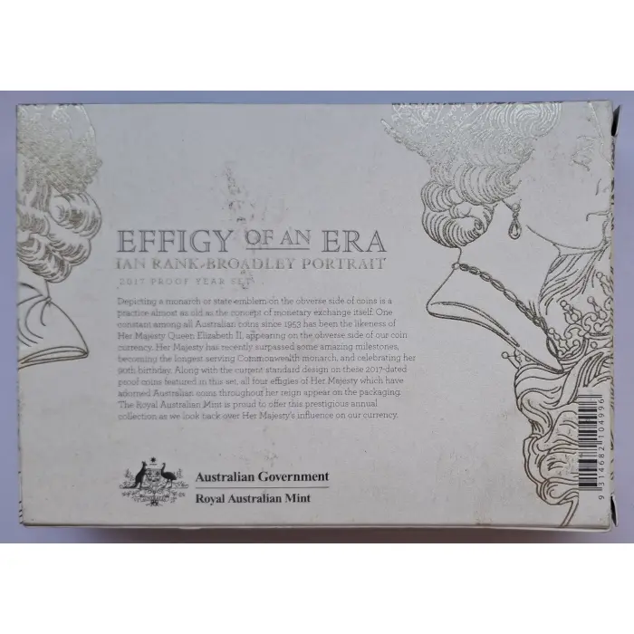2017 Effigy Of An Era Six-Coin PROOF Year Set