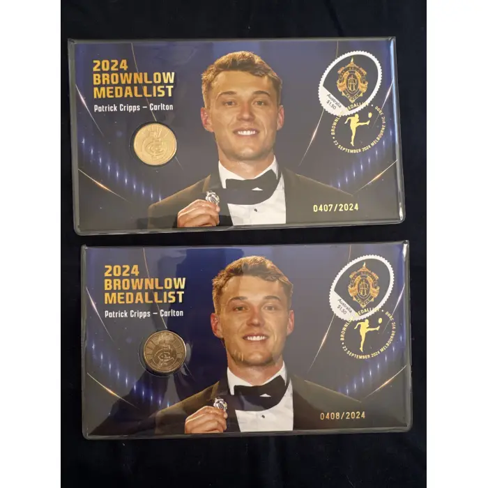2024 BROWNLOW MEDALLIST Patrick Cripps  - Carlton