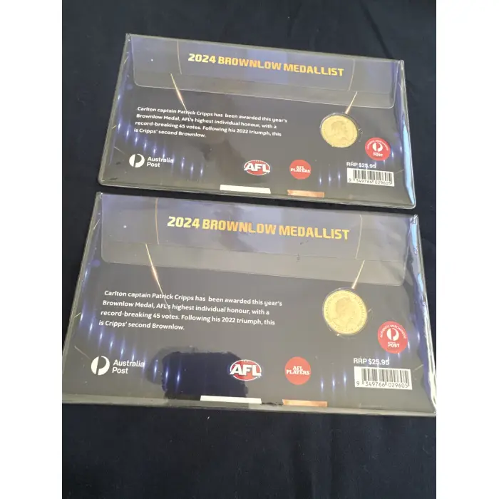 2024 BROWNLOW MEDALLIST Patrick Cripps  - Carlton