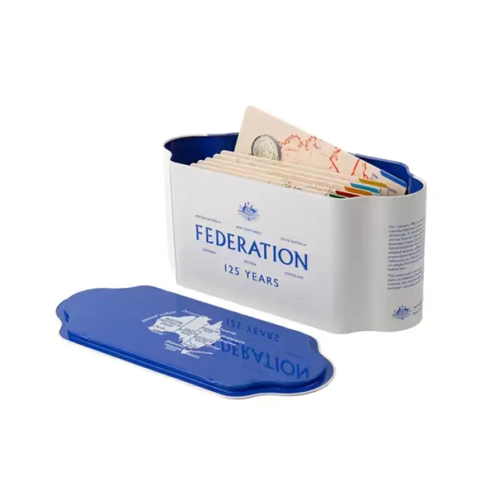 FREE POST ! 2026 Seven-Coin Uncirculated Collection – 125 Years of Federation