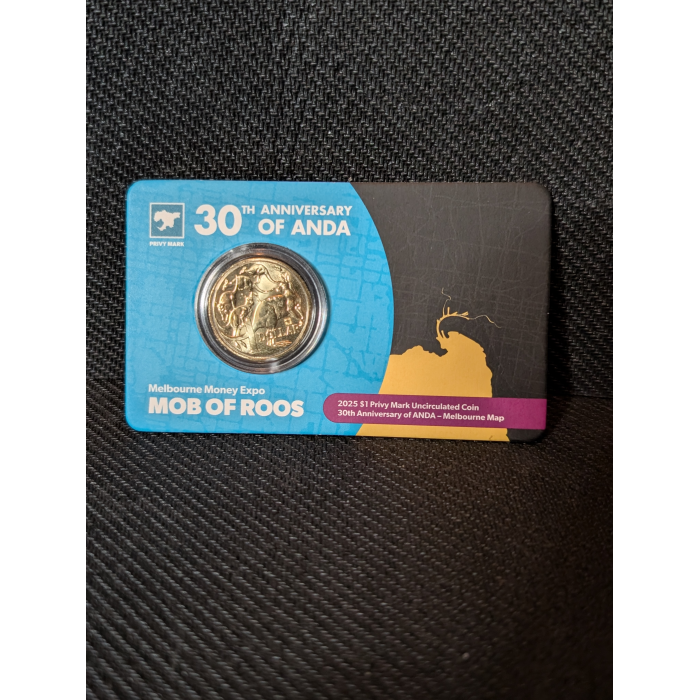 2025 Melbourne 30years of Anda mob of Roos $1 