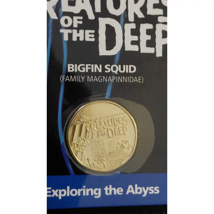 Creatures of the deep -  2023 $1 C mintmark unc. coins set of five carded coins 
