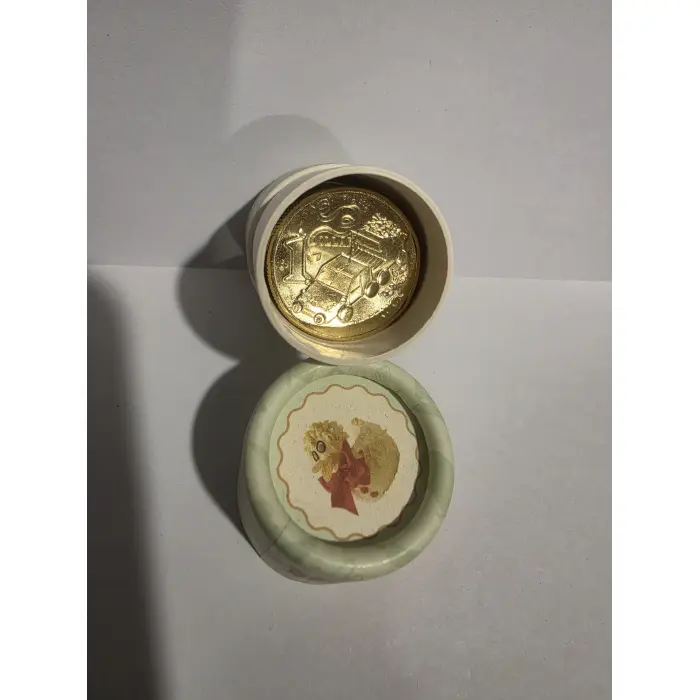 2025 Woman's weekly Birthday Cake $1, 10 coin tube and folder set