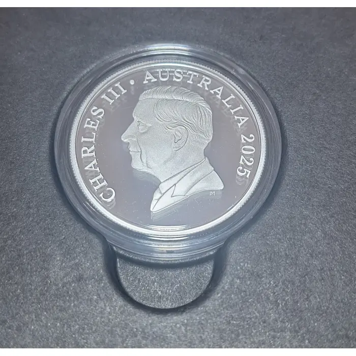 2025 Bush capital Kangaroo series Fine silver 