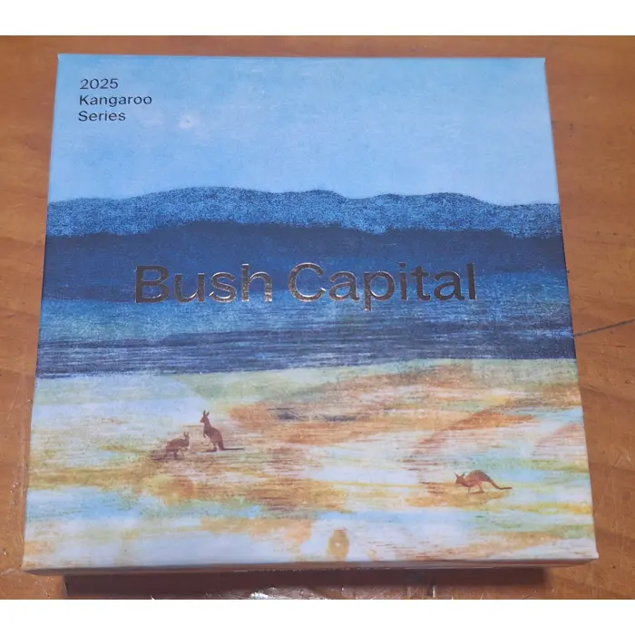 2025 Bush capital Kangaroo series Fine silver 