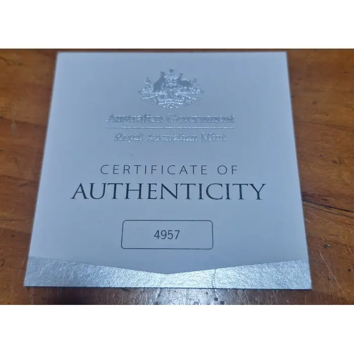 2025 Bush capital Kangaroo series Fine silver 
