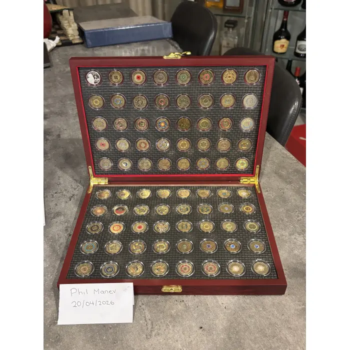 Uncirculated $2 Commemorative Coin Set Complete 