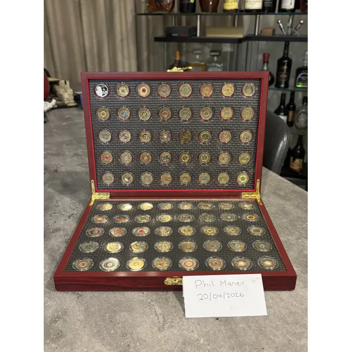 Uncirculated $2 Commemorative Coin Set Complete 
