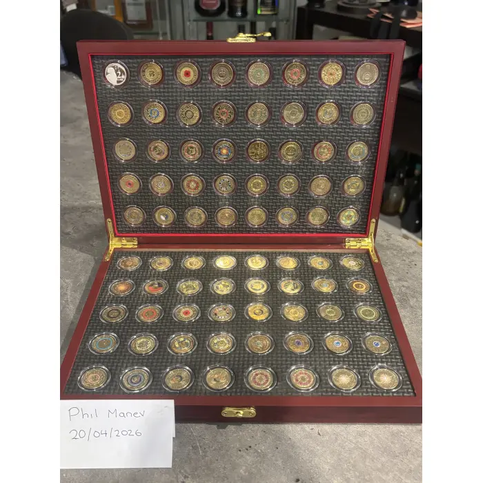 Uncirculated $2 Commemorative Coin Set Complete 