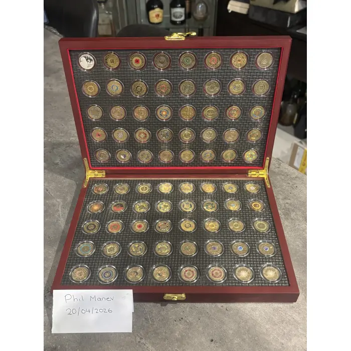 Uncirculated $2 Commemorative Coin Set Complete 