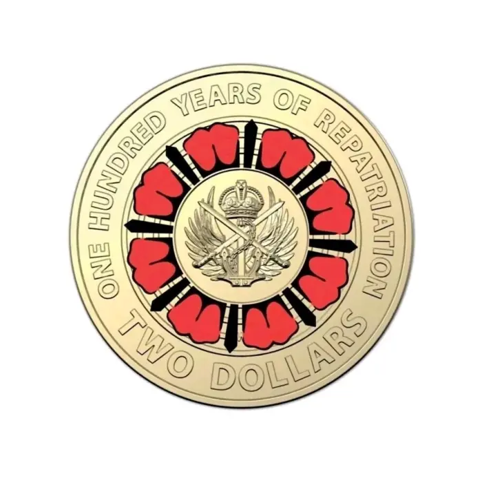 2019 $2 coin, 100 years of Repatriation, RAM bag of 5 