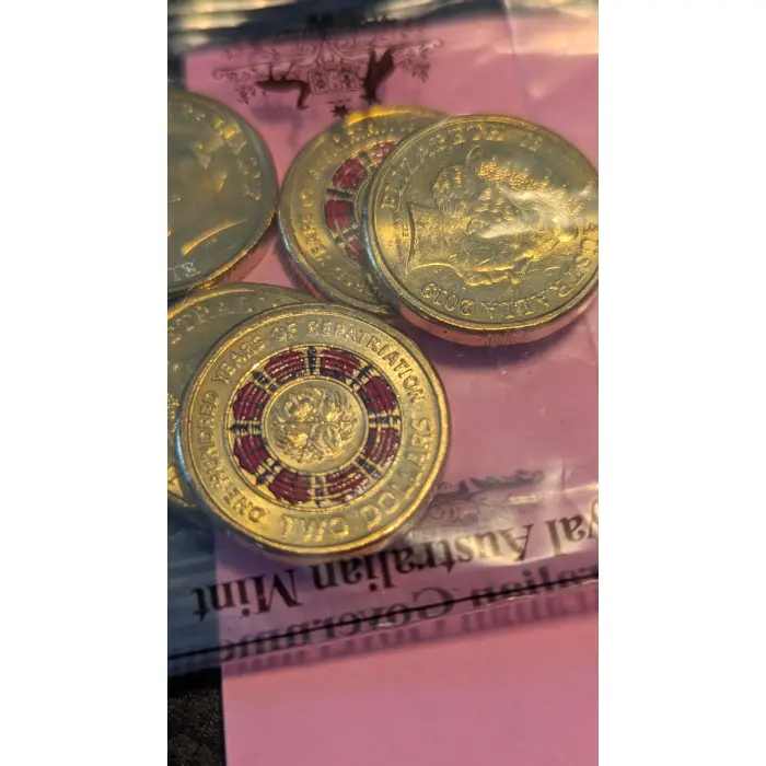 2019 $2 coin, 100 years of Repatriation, RAM bag of 5 