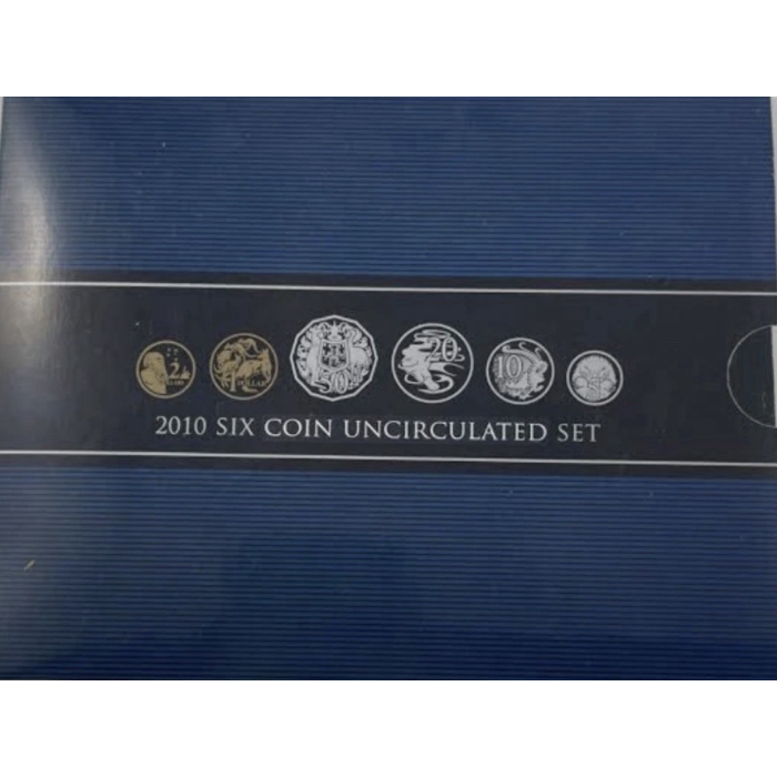 2010 Six coin Uncirculated Mint Set RAM - 6 coins
