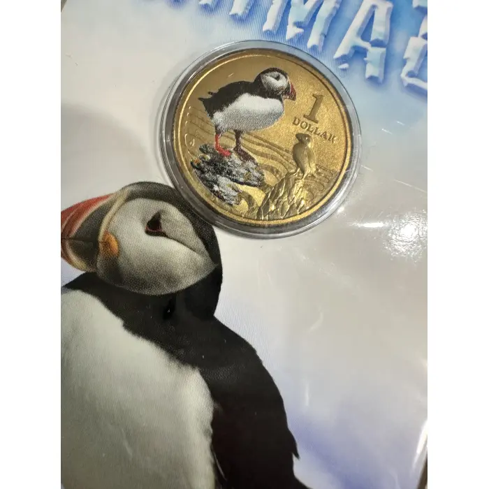 2013 RAM Polar Animals $1 Colour Coin Set