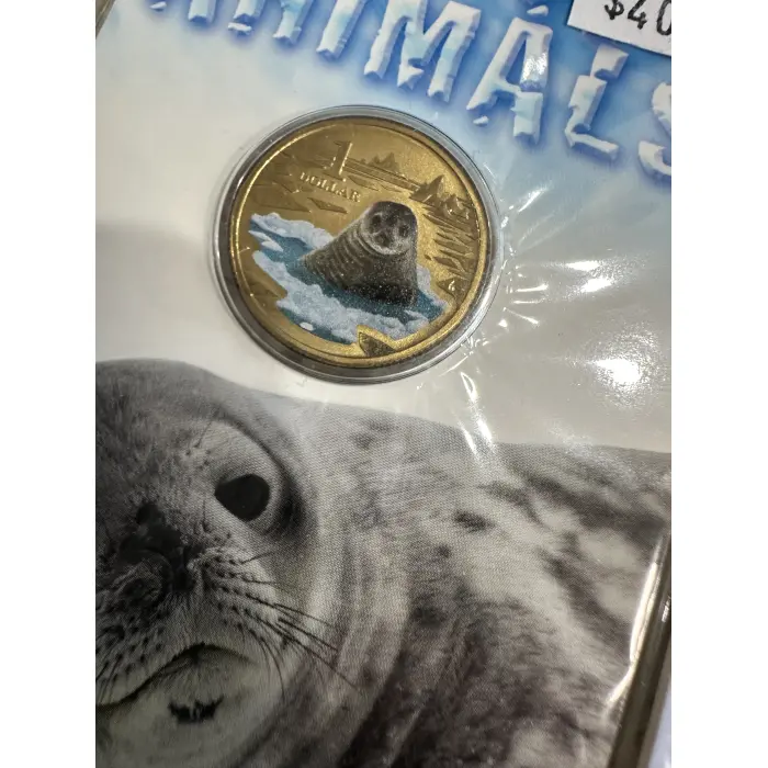 2013 RAM Polar Animals $1 Colour Coin Set