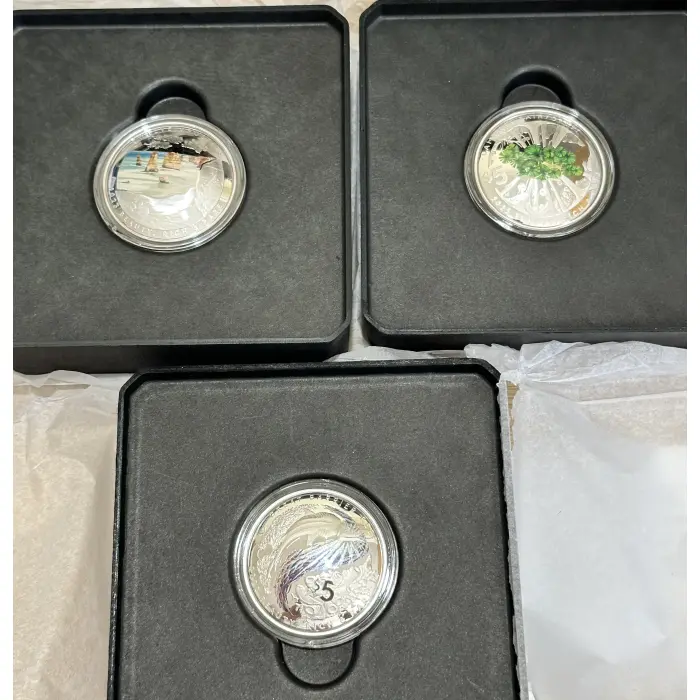 Beauty Rich & Rare  FULL 3 coin set! 