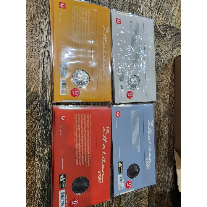 2017 Holden Melbourne StampnExpo PNC Collection Days 1 to 4 PNC 50c
