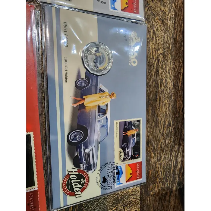 2017 Holden Melbourne StampnExpo PNC Collection Days 1 to 4 PNC 50c
