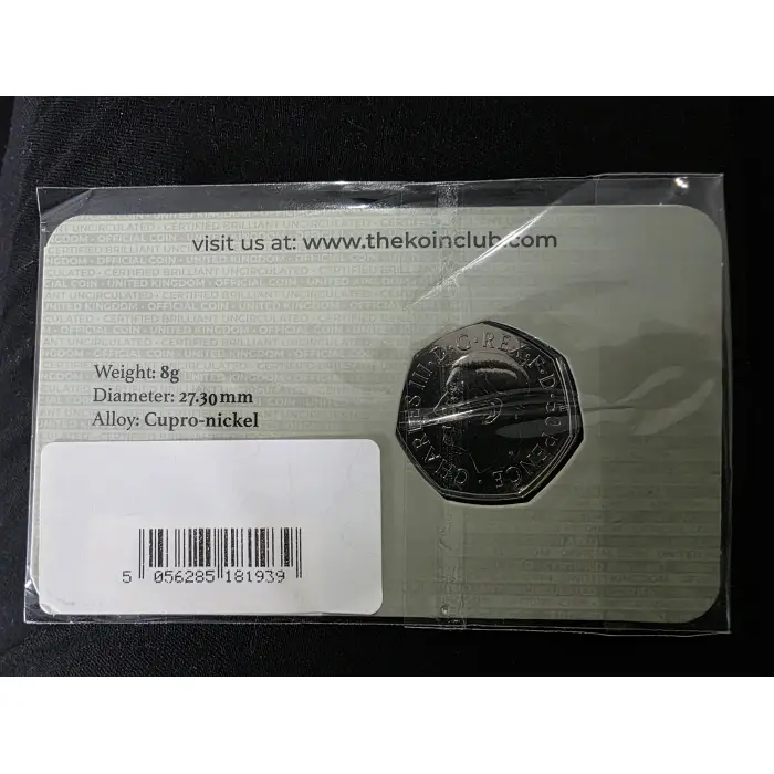 2022 Circulated Queen Elizabeth II Memorial 50p Coin