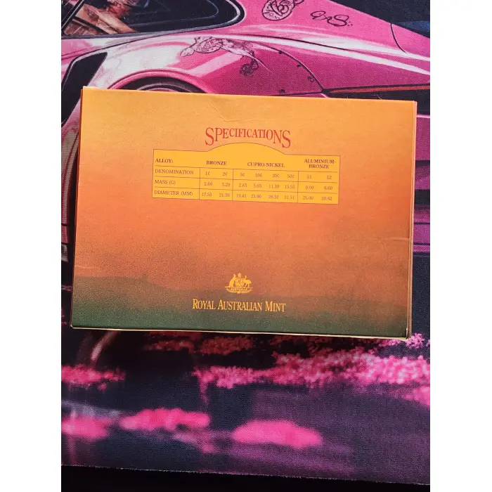 1989 Royal Australian Mint Proof set.