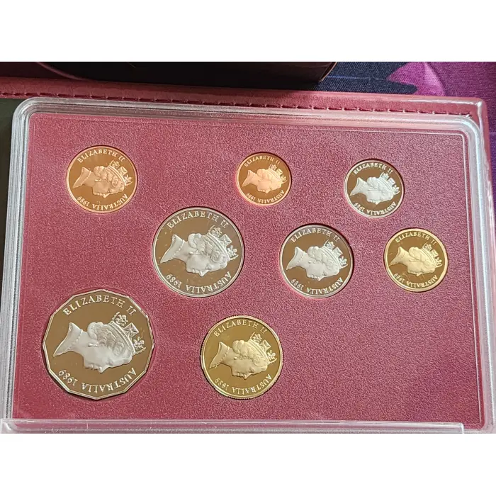 1989 Royal Australian Mint Proof set.