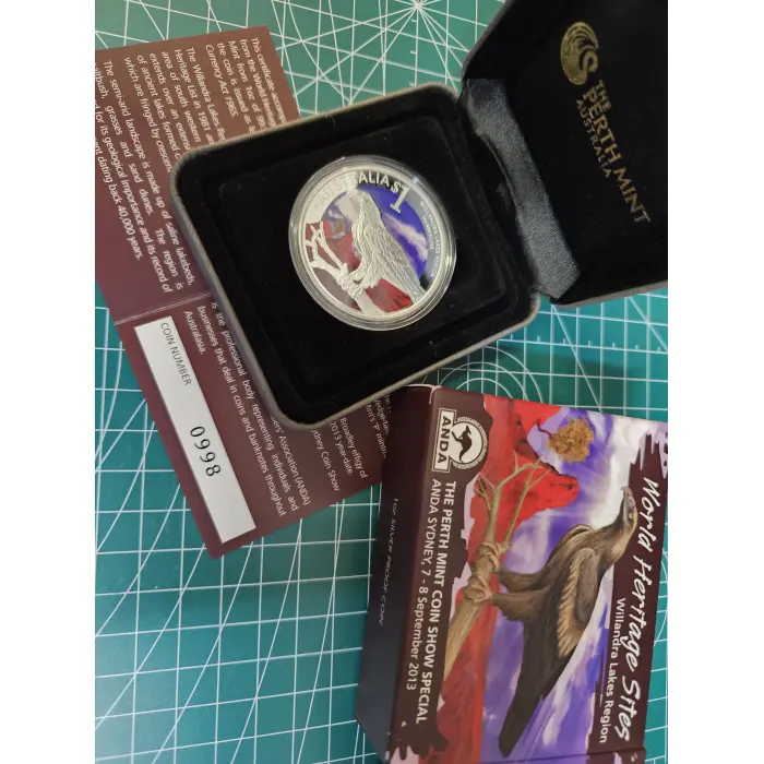 World heritage sites 1oz silver ANDA 