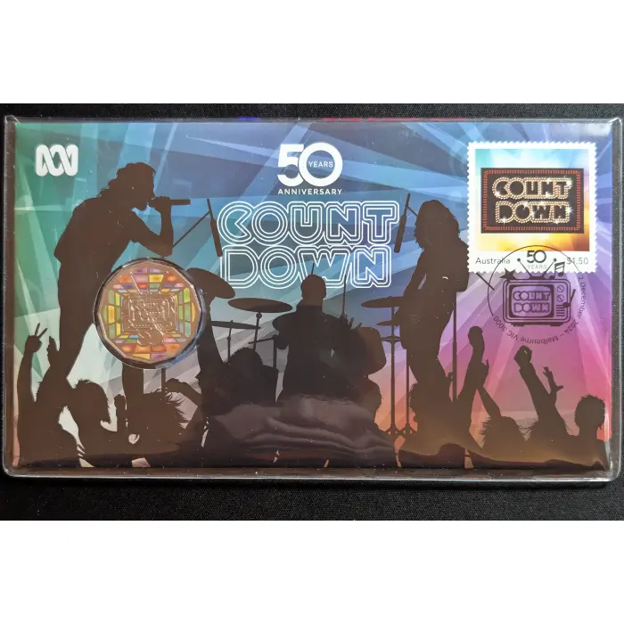 2024 50 Years of Countdown Philatelic Numismatic Cover (PNC)