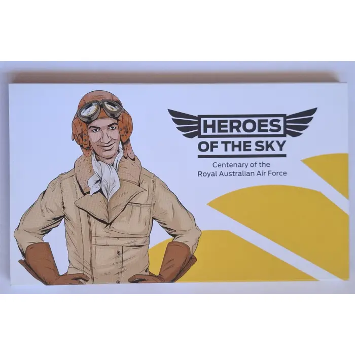 2021 $1 Heroes Of The Sky- Centenary of RAAF 'Privy' Year set