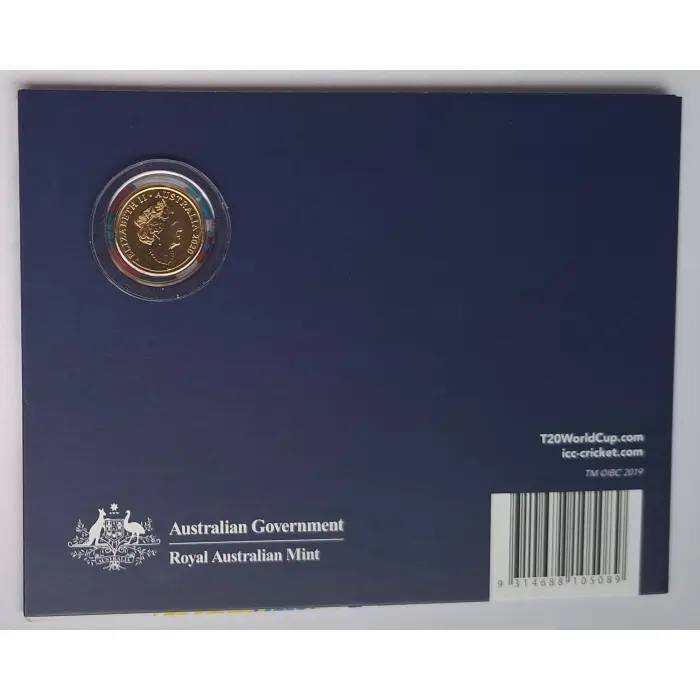 2020 $2 ICC Women's T20 World Cup Coin in Folder