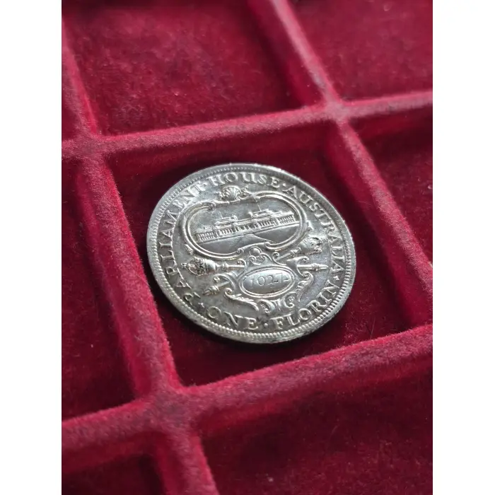 1927 PARLIAMENT HOUSE FLORIN 