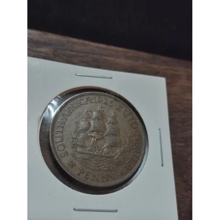 1926 PENNY SOUTH AFRICA LOW MINTAGE
