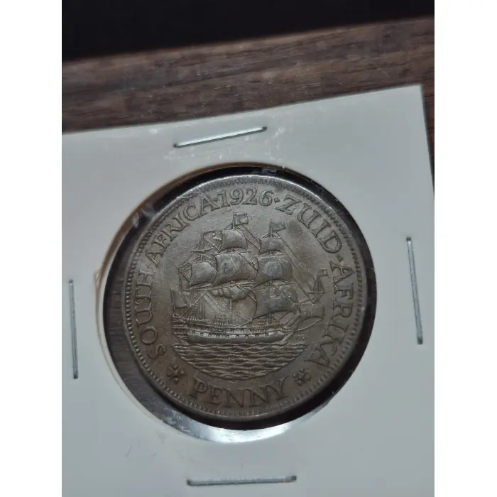 1926 PENNY SOUTH AFRICA LOW MINTAGE