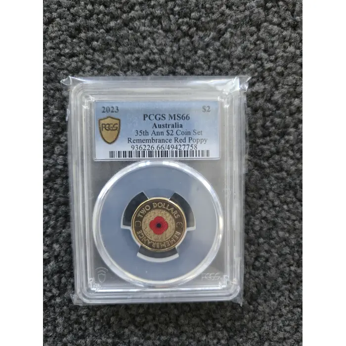 2023 Red Poppy PCGS MS66