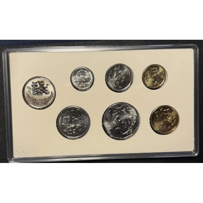 2025 Aussie Bubs 6 coin UNC Mint Year Set and Colour Token