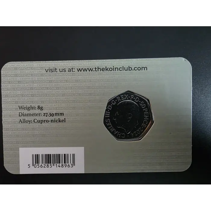 2024 The Gruffalo's Child 50p UK Coin