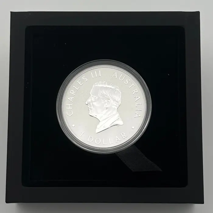 2026 Australian Emu 1oz Silver Coloured Coin