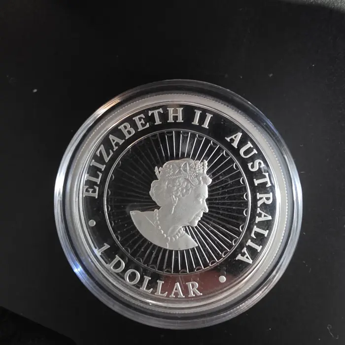 Australian Opal Lunar Series 2019 Year of the Pig 1oz Silver Proof Coin