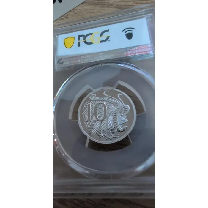 ***Top Pop***...   2023 PR70DCAM  10c - Silver Proof - Memorial Effigy