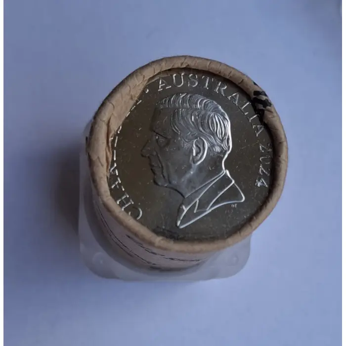  2024 50c KCIII Effigy-  Non-Premium H/H Mint Roll (20 Coins)