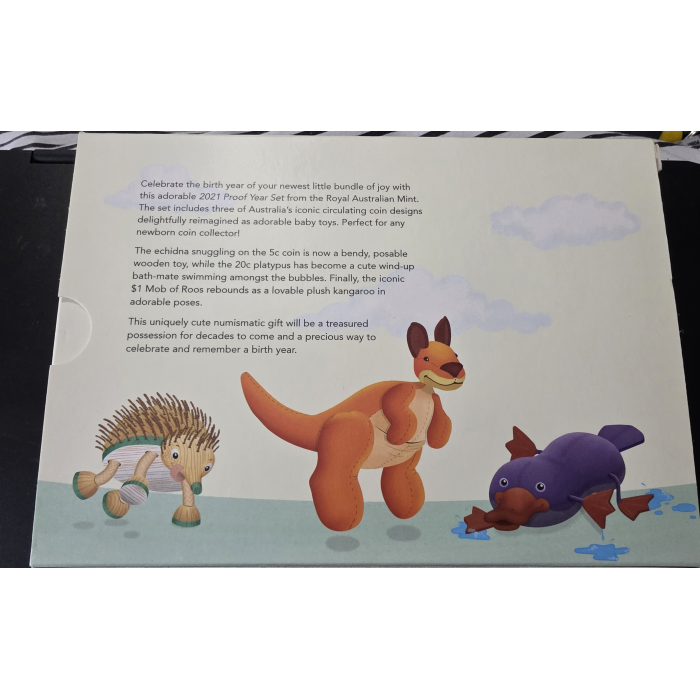 Royal Australian Mint Baby Coins 2021 Proof Year Set 